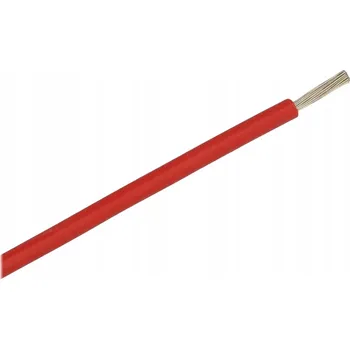 elektrický kabel Kabel SiF 180°C 2,5mm2 300/500V červený TKD