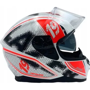 Helma na motorku Motocyklová Přilba LAZER VERTIGO EVO Pixel Dark S