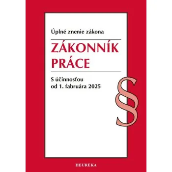 Zákonník práce 1 vydanie 2 2025