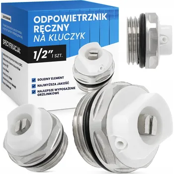 Ventil Manuální odvzdušňovací ventil na klíč TRCR 1/2"