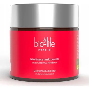 Hydratační tělové máslo brusinky rebarbora 150g