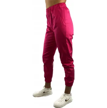 Dámské kalhoty Elastické zdravotnické kalhoty DuduMed Růžové L