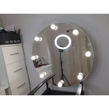 Zrcadlo Zrcadlo na líčení, vizážistické, do salonu, Hollywood make up