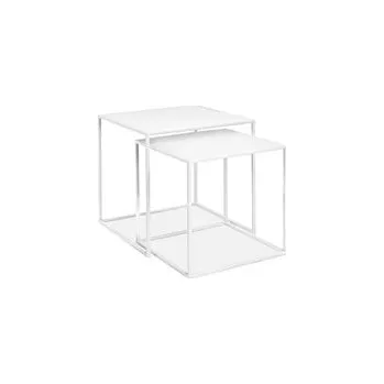 Konferenční stolek Sada dvou odkládacích stolků Blomus Fera