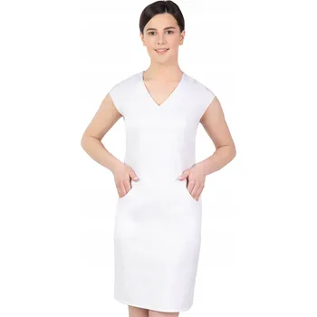 Dámské šaty 54 ŠATY LÉKAŘSKÁ klasická ELASTICKÁ kosmetická zástěra 373X