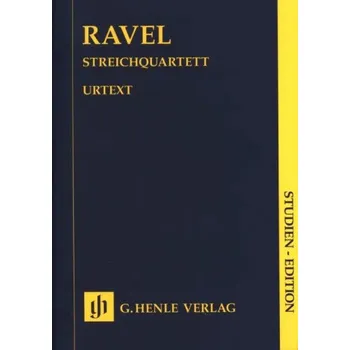 Maurice Ravel: String Quartet (noty, studijní partitura)