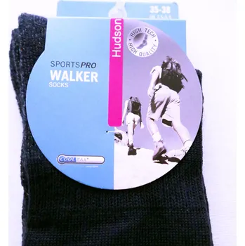 Pánské ponožky Ponožky HUDSON WALKER, vlněné, námořnická modrá, velikost 35-38