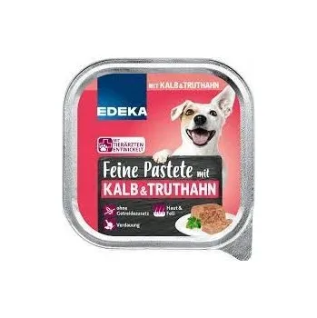 Krmivo pro psa Edeka Paštika Krůta/Telecí pro psy 150g DE