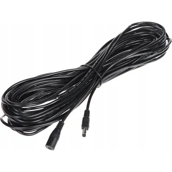 Napájecí kabel Prodlužovací Kabel jednoduchý Aksotronik 15 m 1 ks černý