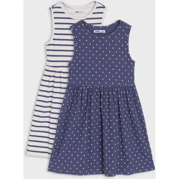 Dívčí spodní prádlo Sinsay - Sada 2 šatů - vícebarevná - 278CI-MLC - 278CI-MLC-116