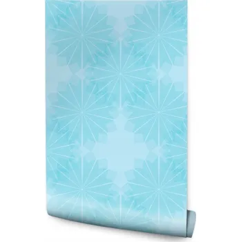 Fototapeta Dekorativní tapeta do ložnice - geometrické vzory