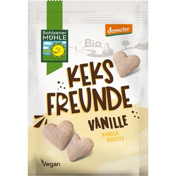 Bonbon Bohlsener Mühle Sušenky vanilková srdíčka 125 g bio