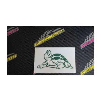 Samolepící dekorace SAMOLEPKA Želva 003 levá (10 - červená) NA AUTO, NÁLEPKA, FÓLIE, POLEP, TUNING, VLASTNÍ TEXT, TISK, AUTOSAMOLEPKY.cz, POLEPY, OBRÁZEK, LOGO, SAMOLEPKY