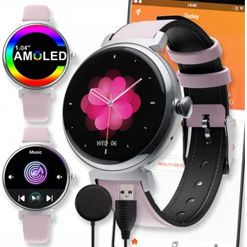 Hodinky CHYTRÝ NÁRAMEK CHYTRÉ HODINKY ŘEMÍNEK HODINKY AMOLED SP02 SMART 5ATM WATCH PRO