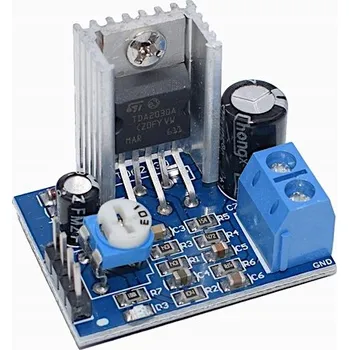 Hi-Fi komponenty Audio zesilovač TDA2030A 18W mono modul 6V-16V