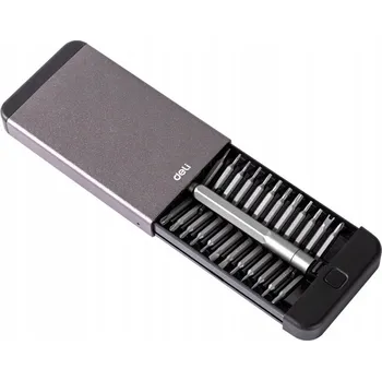 Šroubovák Sada šroubováků Deli Tools DL3525, 25 dílů