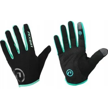 Cyklistické rukavice Cyklistické rukavice Accent XL černé