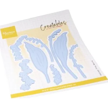 Řezačka papíru Marianne Design Konvalinka - vyřezávací kovové šablony Creatables (8ks)