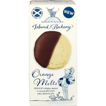 Bonbon Island Bakery Pomerančové sušenky 133 g bio