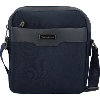 Pánská crossbody taška modrá - Coveri Bruttos modrá