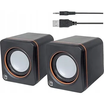 PC reproduktor, Počítačové reproduktory Manhattan, černé