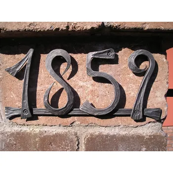 Domovní cedule Domovní číslo SC14