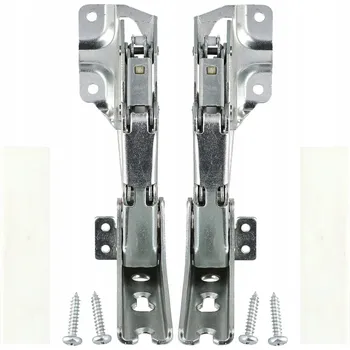 Příslušenství pro lednici Závěs dveří chladničky Electrolux stříbrný kovový 2 ks