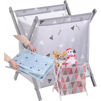 Koš na prádlo Volně stojící koš na prádlo Q-HOME! 60 l, vícebarevný