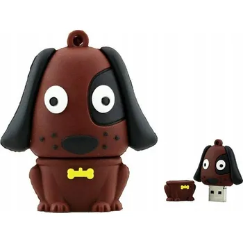 USB flash disk Flash disk DIAWAY PIES BRĄZOWY WILCZUR LABRADOR ZWIERZĘ 32 GB USB 2.0 vícebarevný (Pes - hnědý vlčák/labrador, zvíře)