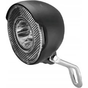 Cyklosvítilna Přední světlo na kolo 1 watt pro dynamo v náboji