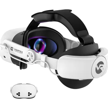 Virtuální realita VortexVR Elite Strap s baterií 10000 mAh | pro Meta Quest 3S a Quest 3