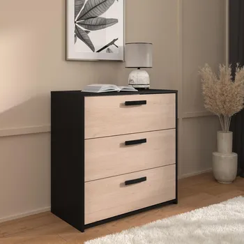 Komoda PRS-SKL-FRANCE Celest small Černý