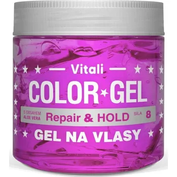 Stylingový přípravek Styl Vitali Color Repair & Hold Aloe Vera tužicí gel na vlasy 390 ml