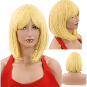 Paruka Paruka krátké syntetické vlasy růžová Althair dámská