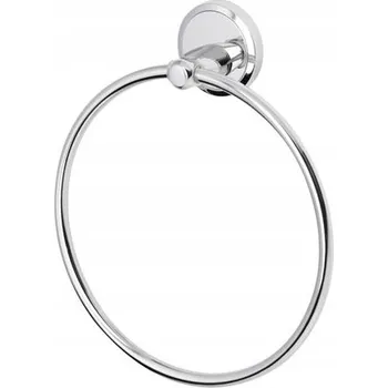 Věšák Věšák kulatý na kolíčky Bisk stříbrný