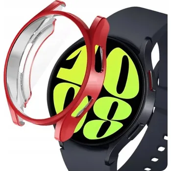 Pouzdro na mobilní telefon Pouzdro 2v1 Metalické Přední a Boční pro Samsung Galaxy Watch 4 40mm / Watch FE