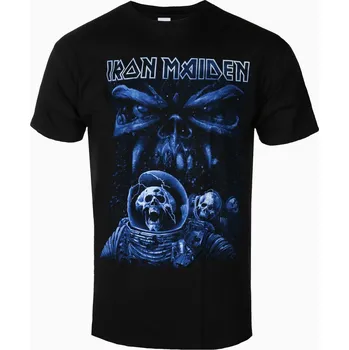 Pánské oblečení Tričko metal pánské Iron Maiden - Blue Album Spaceman - ROCK OFF - IMTEE14MB - L