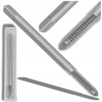 Závitořezný nástroj Závitník UNC č. 12-24, strojní i ruční, pro závity UNC (Unified National Coarse)