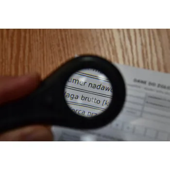 Lupa ZVĚTŠOVACÍ LUPA S 5 LED PODSVÍCENÍM, 5X ZVĚTŠENÍ