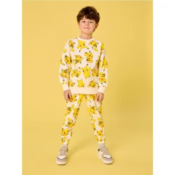 Sinsay - Žerzejová souprava Pokémon - krémová - 832CG-01X - 832CG-01X-134