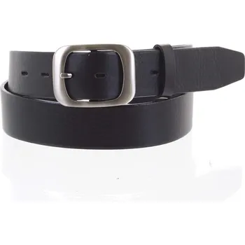 Módní doplněk Dámský kožený opasek černý - PB Klaris 90 černá