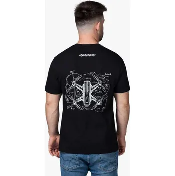 Pánské tričko DJI Triko černé - dron záda - S