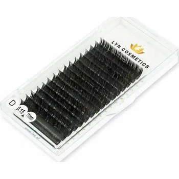 Umělé řasy JEDNOTLIVÉ ŘASY PRO PRODLUŽOVÁNÍ D-0,15 #1426-14