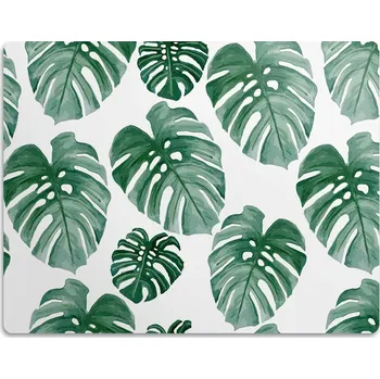 Miska pro psa Podložka pod misky pro psy a kočky Monstera 60x40 cm