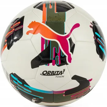 Fotbalový míč Fotbalový míč PUMA Orbita 5 Fusion puma white/multicolor, velikost 3