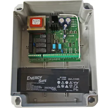 Řídící jednotka LRX 2035 SET ALARM - řídicí jednotka, která integruje ovládání pro jednofázový motor 230Vac a alarm