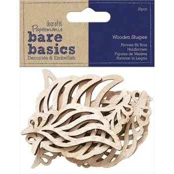 WEST DESIGN Křídla - dřevěné dekorace - 10 ks