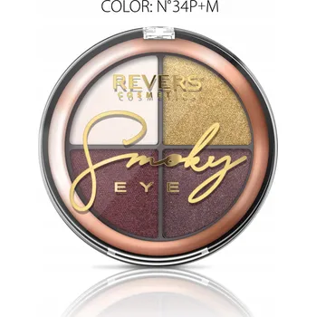 Přípravek na oči Profesionální a dlouhotrvající oční stíny pro kouřové líčení Smoky Eye 34 Revers