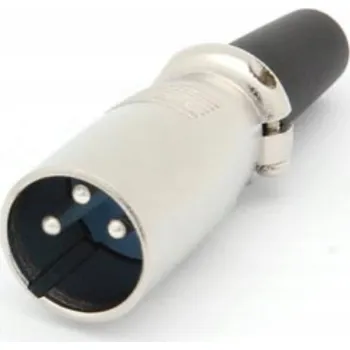 IP kamera Krátký 3kolíkový XLR konektor CA093 samec pro audio systémy