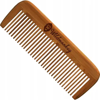 DŘEVĚNÝ HŘEBEN NA VLASY A VOUSY PRO ROZČESÁVÁNÍ WILDMONKEY
